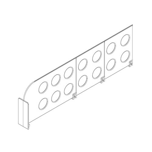 Separador fraccionable eco tope t esquema