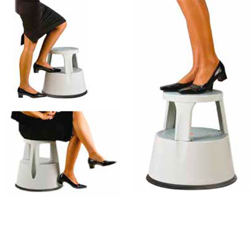 Taburete con ruedas usos