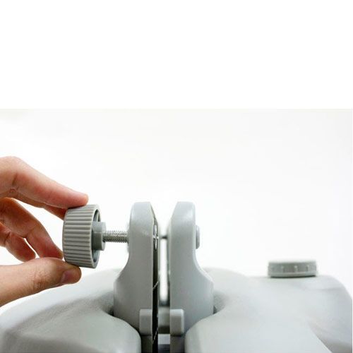 Base rellenable para gráficas gris ajuste