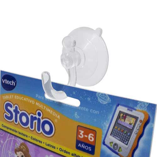 Ventosa doble succión con gancho detalle