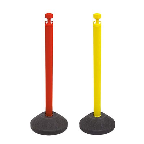 Poste con base rellenable
