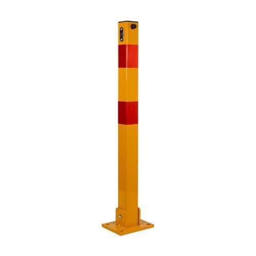 Poste cuadrado bloqueo de parking