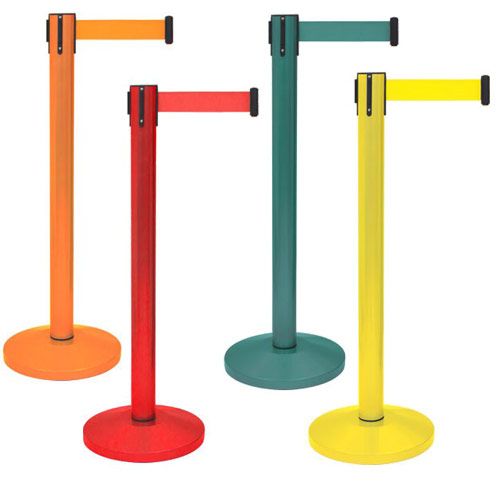 Postes separadores de colores