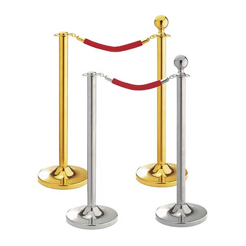 Postes separadores para cord&oacute;n