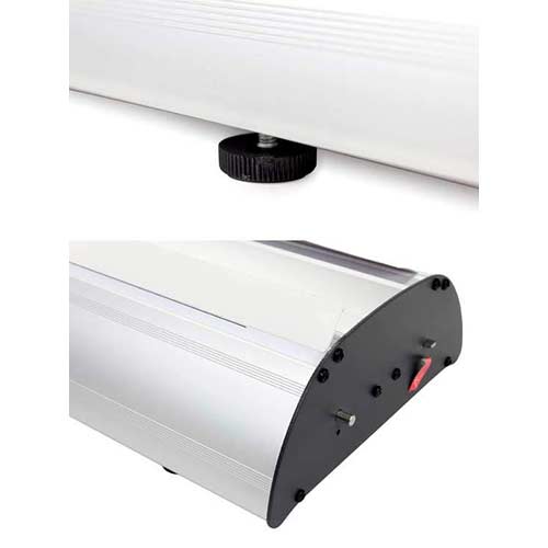 Rollup doble cara detalles