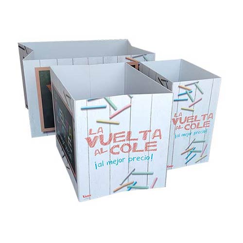 Cubrepalets vuelta al cole tamaños disponibles