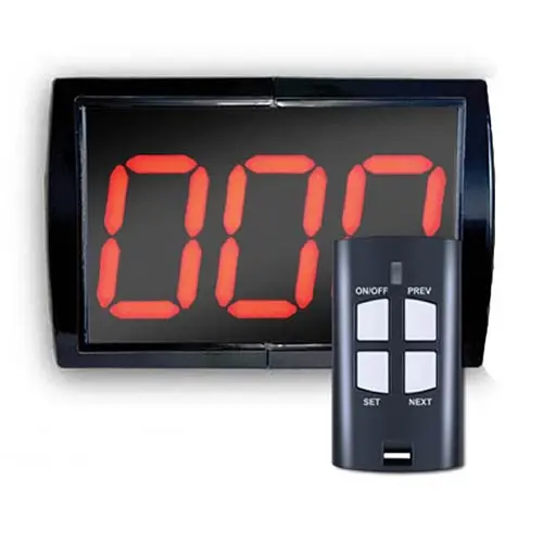 Turnos tres dígitos con mando DT-85 master