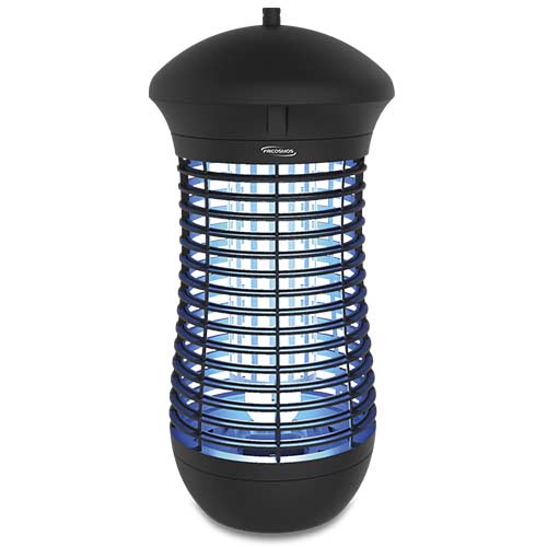 Exterminador de insectos el&eacute;ctrico con luz LED UV-A para uso en terrazas de exterior e interior
